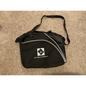 E.J. Welch Company Black/White Small Tote Bag